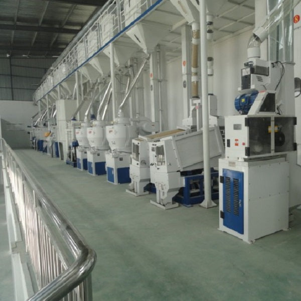 Stock Rice Line 120TPD Modern Rice Processing Line – fotmaricemill.com