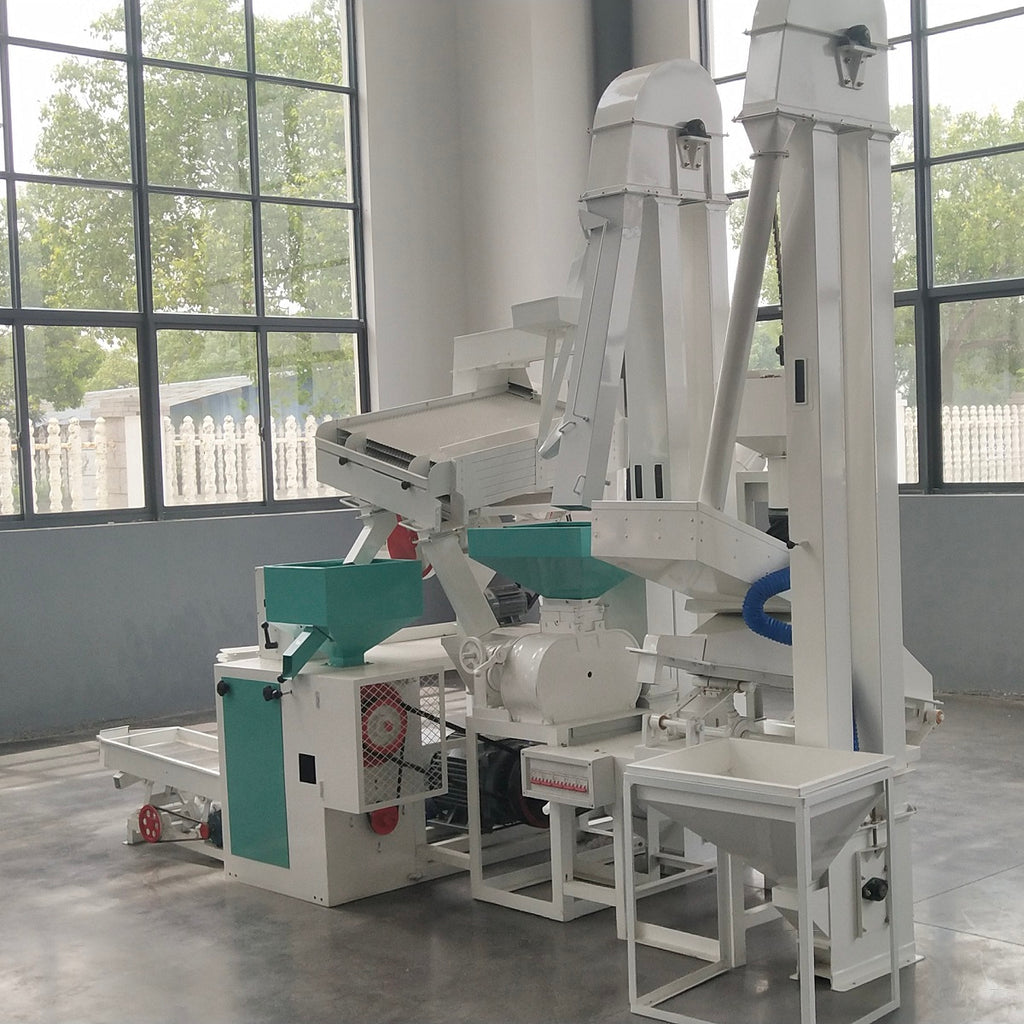 15 ton/day Small Scale Compact/ Combined Rice Mill/ Milling Machine